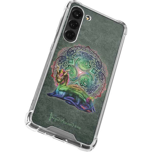 Celtic Dragon by Brigid Ashwood Galaxy S24 FE Clear Case